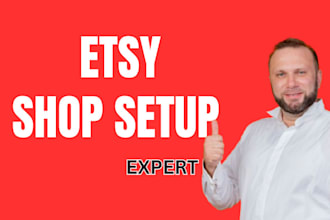 design etsy digital product etsy shop setup print on demand stan store listing