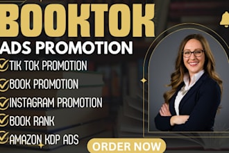 viral booktok tik tok video book promotion book rank amazon kdp ads marketing