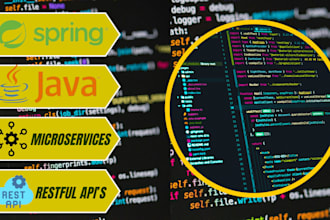 be your senior java developer, spring boot, rest api,  microservices