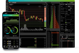 develop crypto trading app forex trading app and website, mobile app development