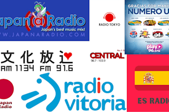 promote your song and ads on japan, spain radio