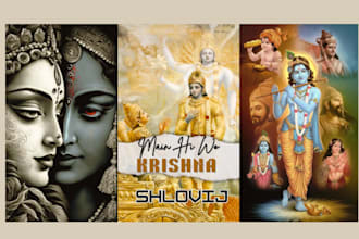 design thumbnail and cover for music video