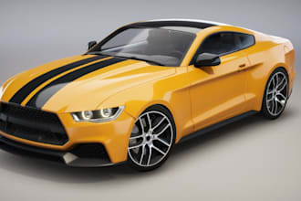 custom 3d car modeling 3d vehicle model fivem car gta v car design hard surface