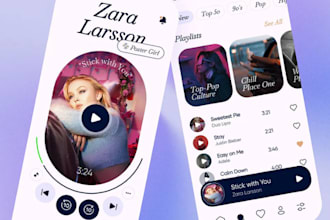 custom music streaming app music app live streaming app video streaming app