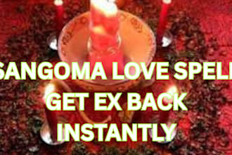 cast powerful instant ex back spell using sangoma love spell