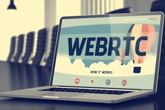 develop audio call and video call app,webrtc app,softphone, app design, linphone