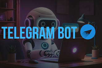 develop telegram bot, trading bot, telegram trading bot