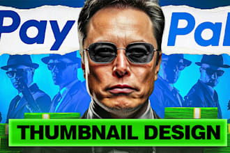 design HD quality eye catchy youtube thumbnail