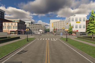 build roblox map 3d realistic environment tycoon map in blender or roblox studio