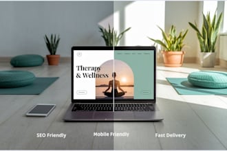 build medical website, mental health wellness counseling and therapy website