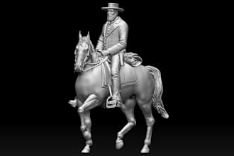 do 3d winchester toy model, diorama miniature, figurines, colt assets, 3d prints
