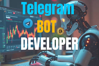 develop telegram trading bot, solana  telegram bot crypto