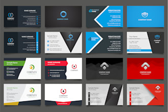design a unique and professional business card