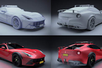 sculpt 3d product design and mechanic design and 3d printing for manufacturing