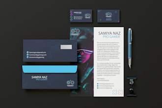 design business card, letterhead, envelope and stationery
