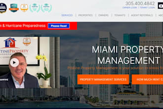 property website, build property management website, vacation rental, booking