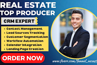 setup real estate top producer legalzoom quikre kvcore docusign marketleader crm