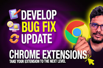 develop or upgrade any kind of chrome extensions