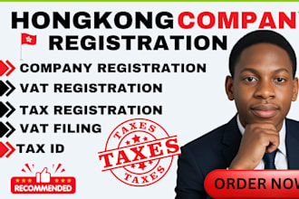 do hong kong company registration, vat registration, tax compliance ct600 filing