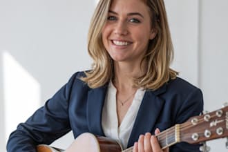 be cowgirl country music singer, guitarist and piano player