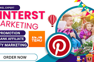do affiliate amazon tiktok pinterest account marketing manager shopify etsy temu