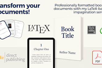 do professional document formatting KDP, pdfx1a and more