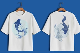 processing beautiful designs in shirts