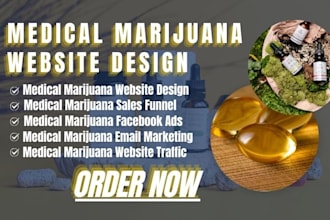 design medical marijuana website cannabis website medical cbd website marijuana