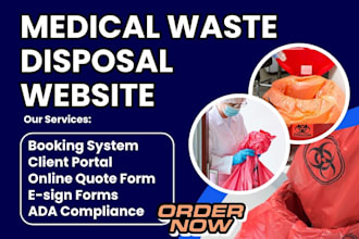 design medical waste disposal clinical sharps hazardous dental chemical website