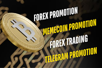 promote and advertise your forex trading website, memecoin to hit 500k investor