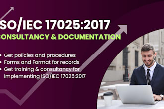provide iso 17025 consultancy and documentation for accreditation