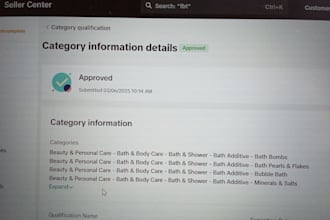 unlock your tik tok shop heath beauty relate all category approval