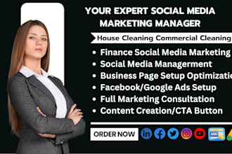 be your cleaning business social media marketing commercial cleaning