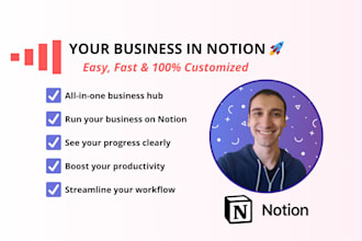 design a customized workspace for your company at notion
