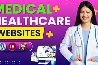 build a professional medical or healthcare website in wordpress