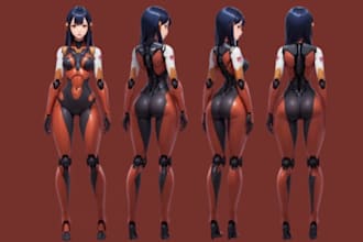 design custom vrchat avatars, resonite models, and detailed vtuber rigs