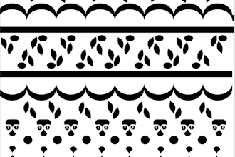 design the patterns for fabric