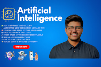 build ai cold calling agents, custom ai agents and intelligent automation bots