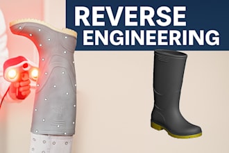 reverse engineer 3d scans stl, obj into accurate cad models