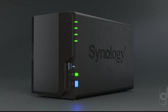 provide website security, nas, synology, firewall, wireguard, vpn, automation