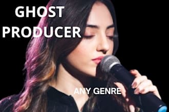be your edm ghost producer, pop songwriter for any genre