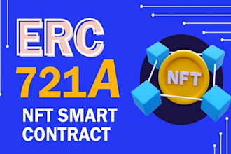 develop erc721a nft minting engine, marketplace, staking website, smart contract