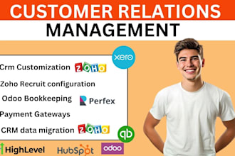 customize perfex crm, zoho crm setup zoho recruit, sugar crm, odoo bookkeeping
