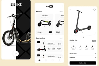 build e scooter app ev charging gps tracking app ebike app e scooter track app