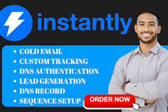 setup instantly ai snov io saleshandy smartlead ai for cold email outreach