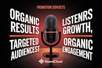 do soundcloud music promotion for your track