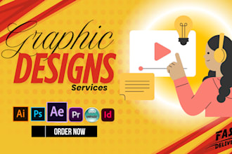 do any creative, professional graphic designs work