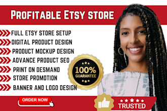 design etsy digital product for etsy shop, etsy digital products, etsy seo