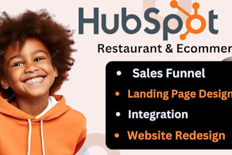 build restaurant hubspot website ecommerce bakery hubspot clickfunnel 20 website