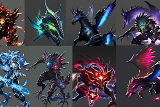 create icons, weapons, and creatures with stunning ai